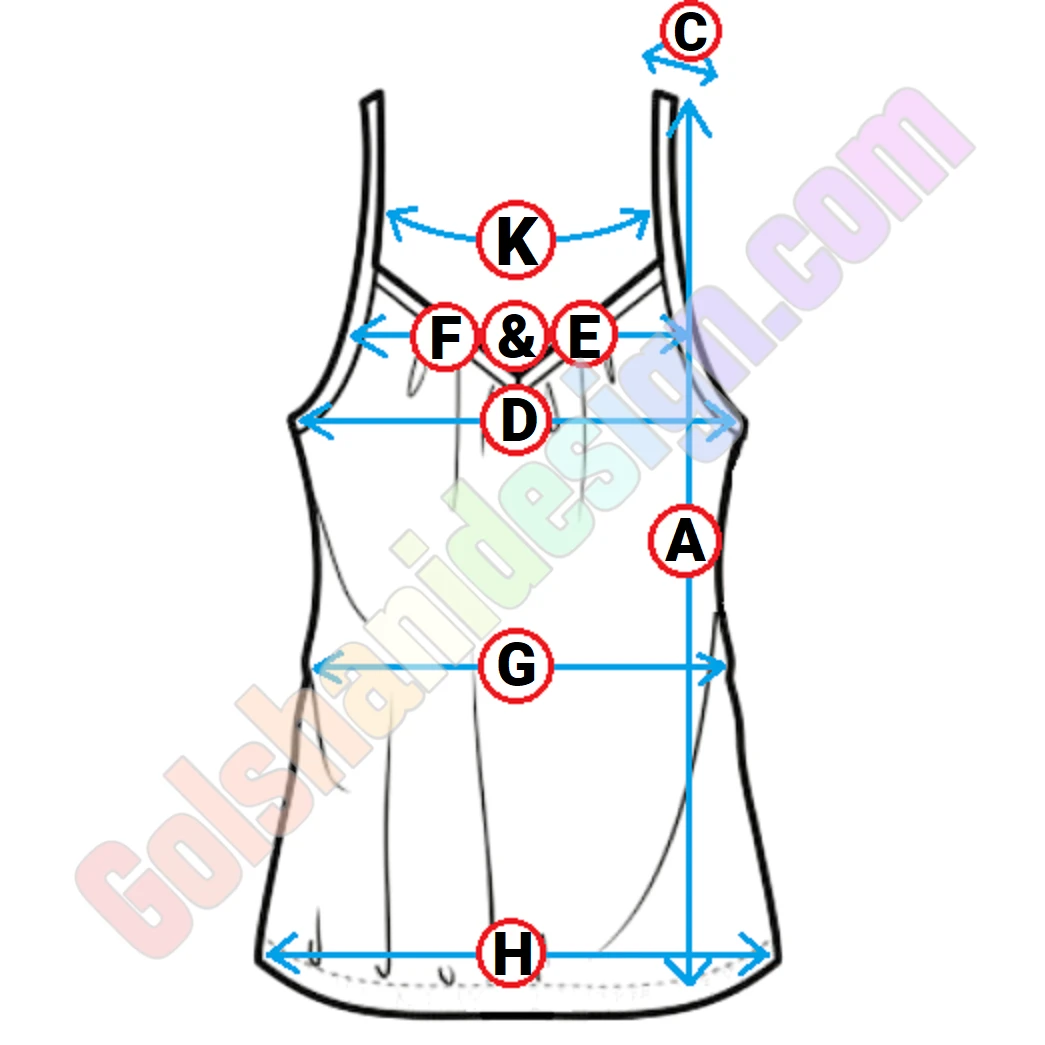 الگو تاپ زنانه کد ( 154 )(سایز 36 تا 50)