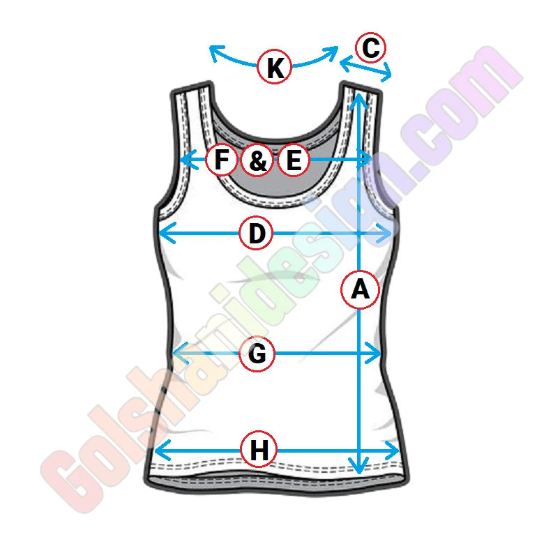 الگو تاپ زنانه (کد 183) (سایز 36 تا 50)