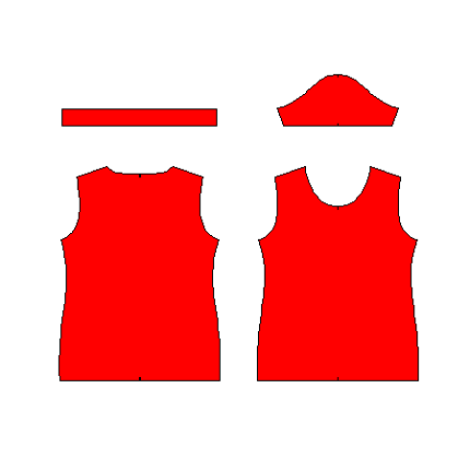 الگو تیشرت زنانه (کد ۱۲۴) سایز ۳۶ تا ۵۰